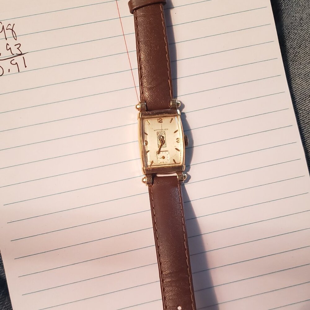Wittnauer 1945 custom rolls royce watch